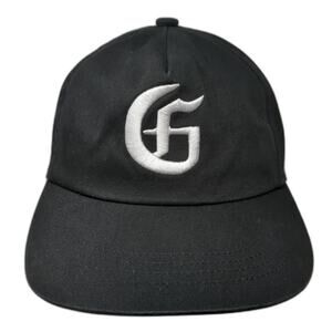The Grit Summer '22 Snapback 5 Panel Cap Black One Size Adjustable Embroidered